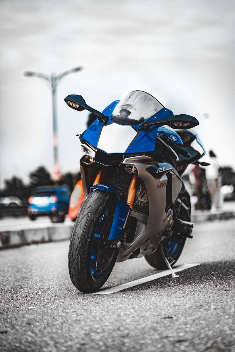 orange and black sports bike on road during daytime, Motorcycle Insurance